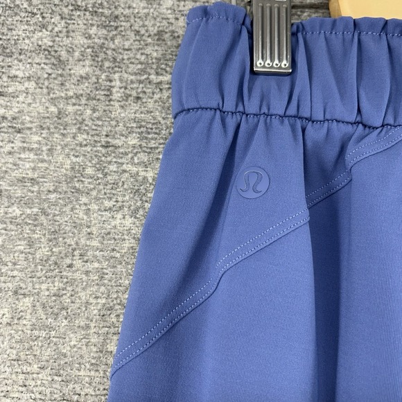 Lululemon Keep Moving Jogger Women Size 12 Light Blue Activewear Drawstrings - Picture 3 of 9